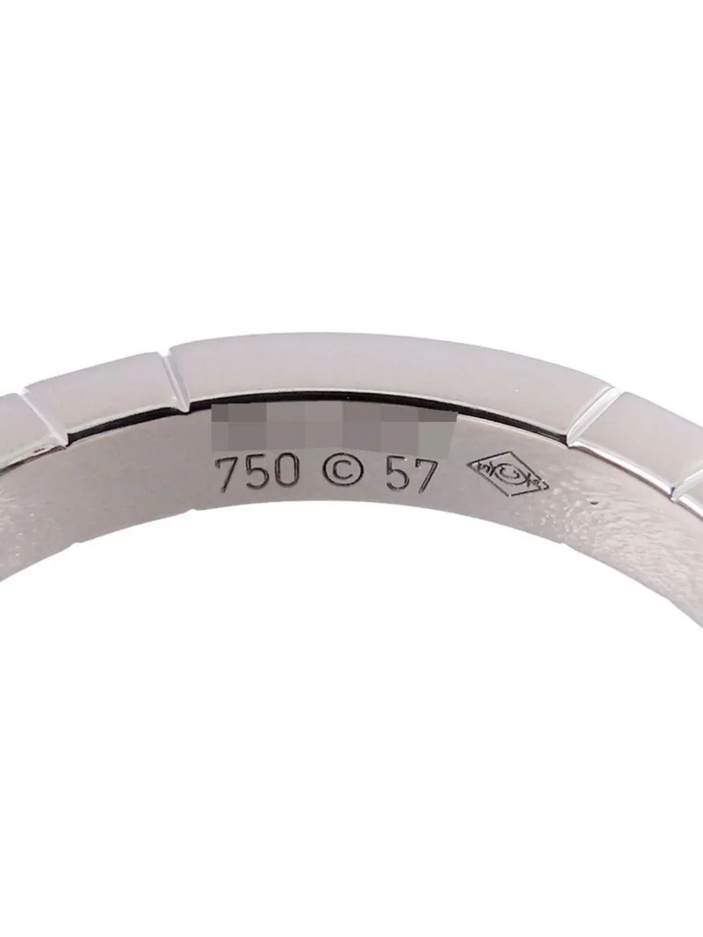 Cartier Lanieres Ring White Gold 18K 57